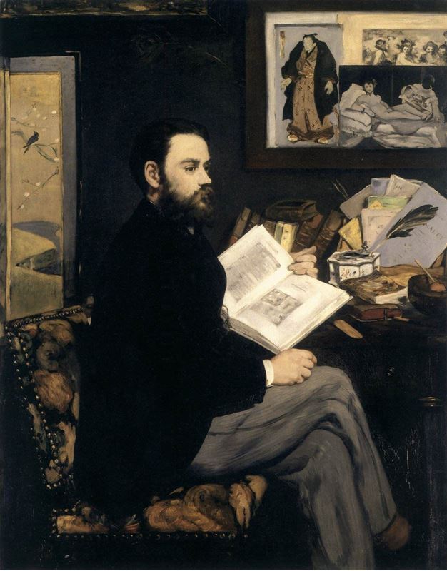 Emile Zola, 1868 resmi