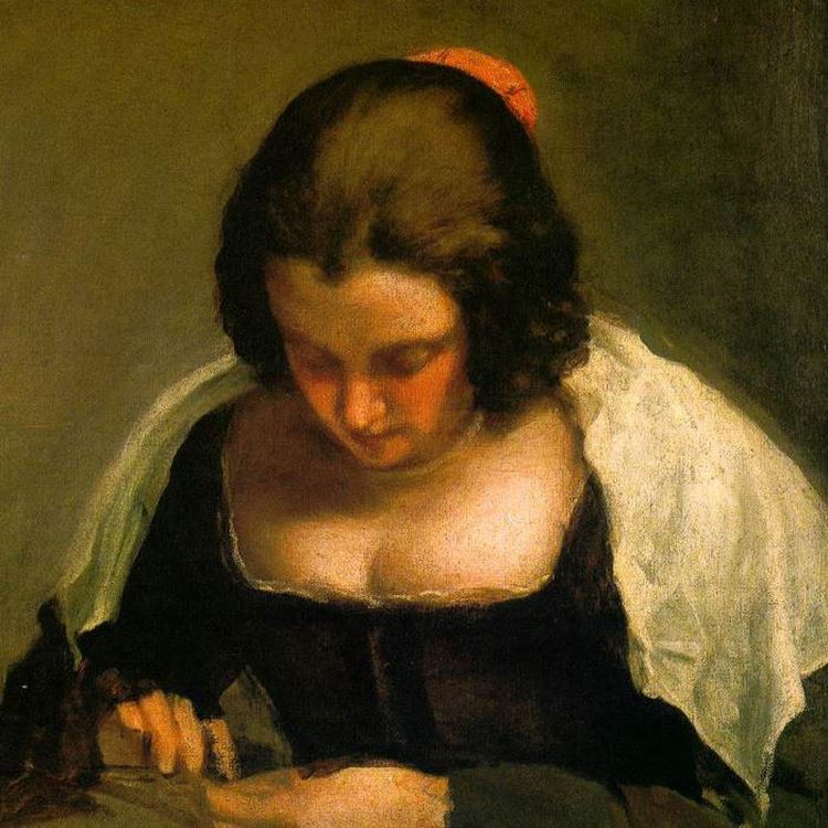 Dikiş Diken Kadın - 1650 / Diego Velázquez picture