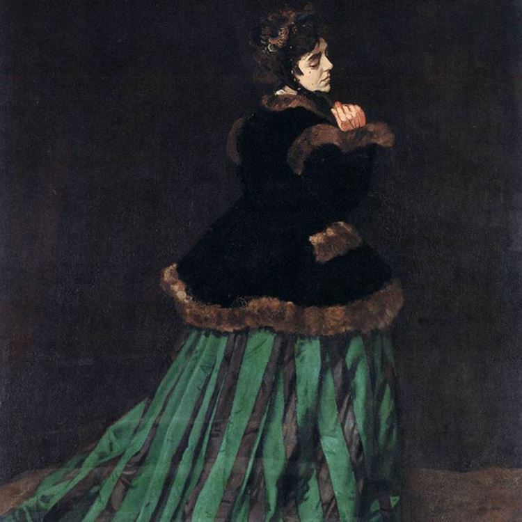 Camille yada Yeşil Elbiseli Kadın - 1866 / Claude Monet picture