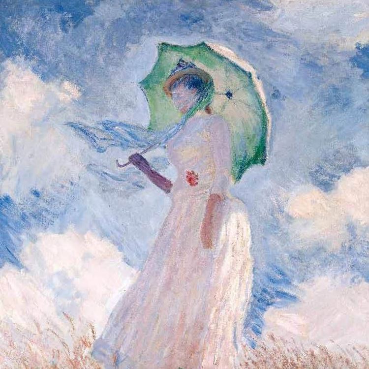 Sağa Bakan Kadın - 1886 / Claude Monet picture