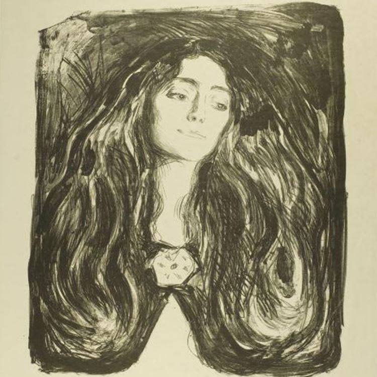 Eva Mudocci - 1903 / Edvard Munch picture