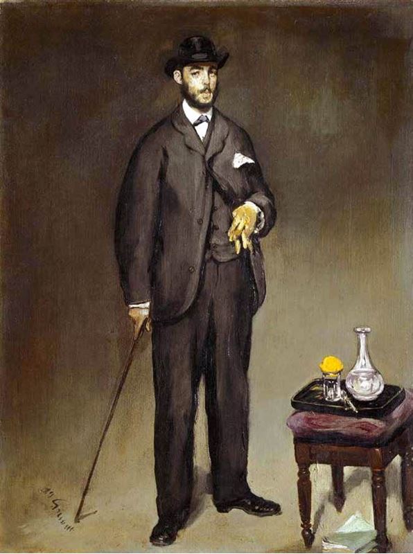 Picture for Portrait of Théodore Duret, 1868