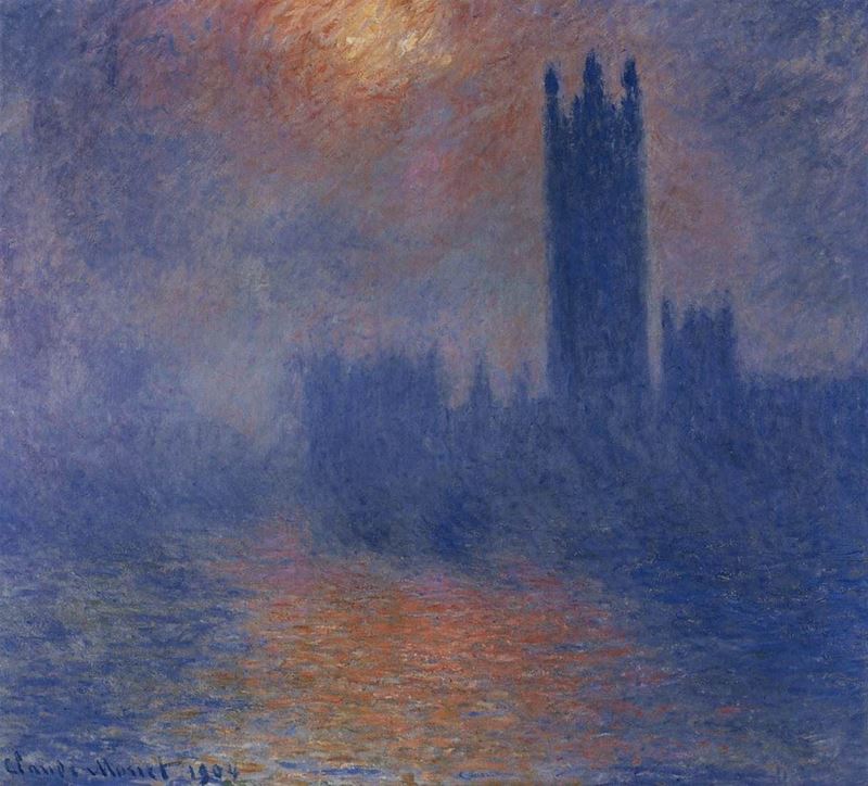 Picture for Houses of Parliament, The Sun Shining through the Fog, 1904