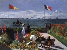 Sainte-Adresse’te Teras, 1867