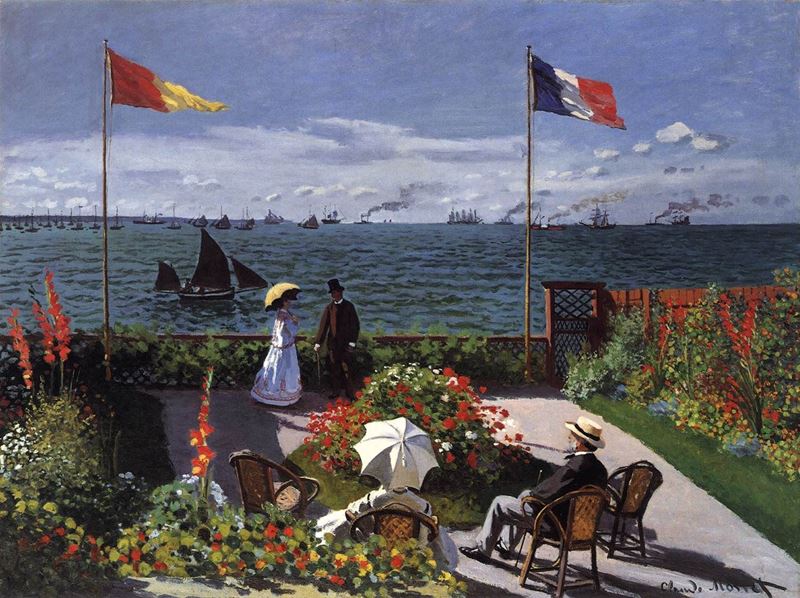 Picture for Garden at Sainte-Adresse, 1867