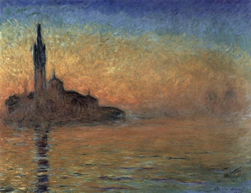 Picture for Sunset in Venice, 1908