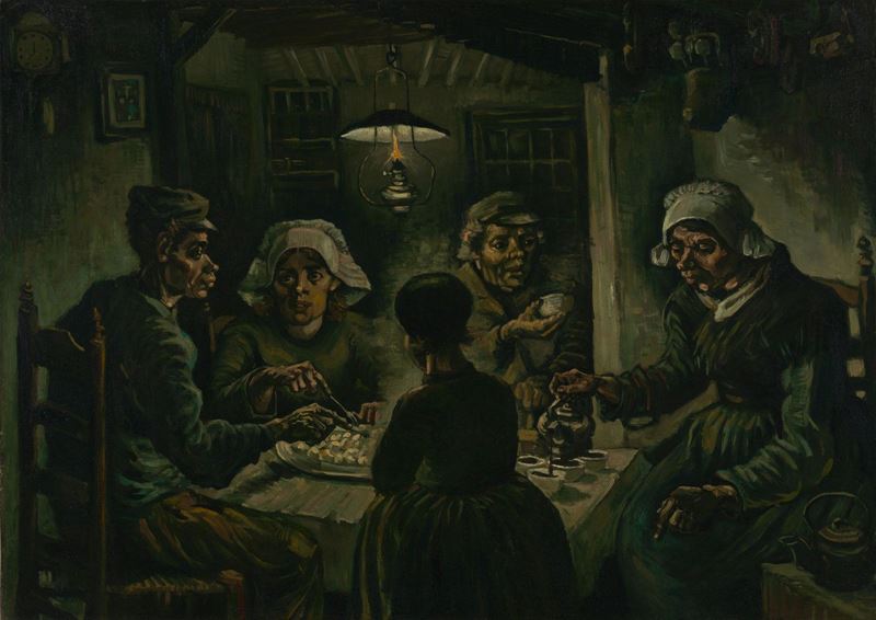 Picture for The Potato Eaters, 1885