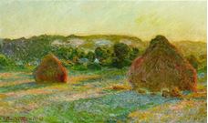 Show Haystacks, End of Summer, 1890-1891 details