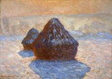 Show Haystacks, Snow Effect, 1891 details