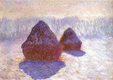 Show Haystacks, Effect of Snow and Sun, 1891 details