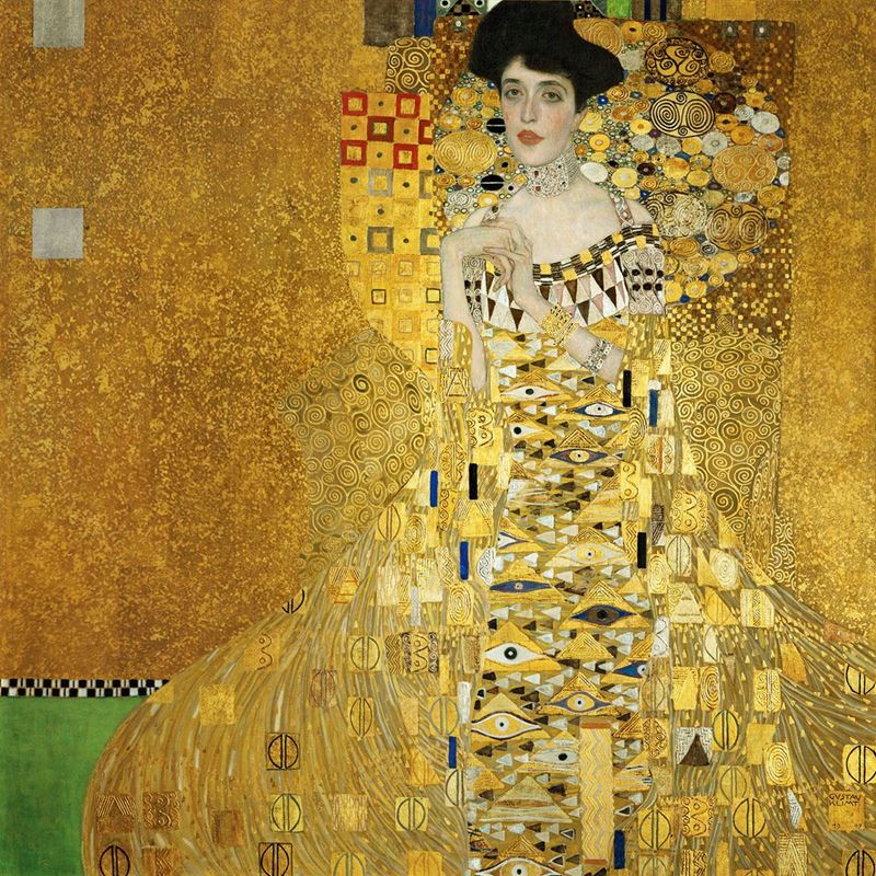 Adele Bloch-Bauer’in Portresi I, 1907 resmi