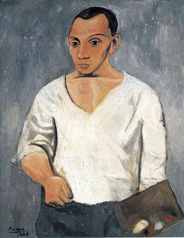 Picture for Self-Portrait with Palette, 1906