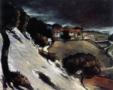 Show Snow Thaw in L'Estaque, c. 1879 details