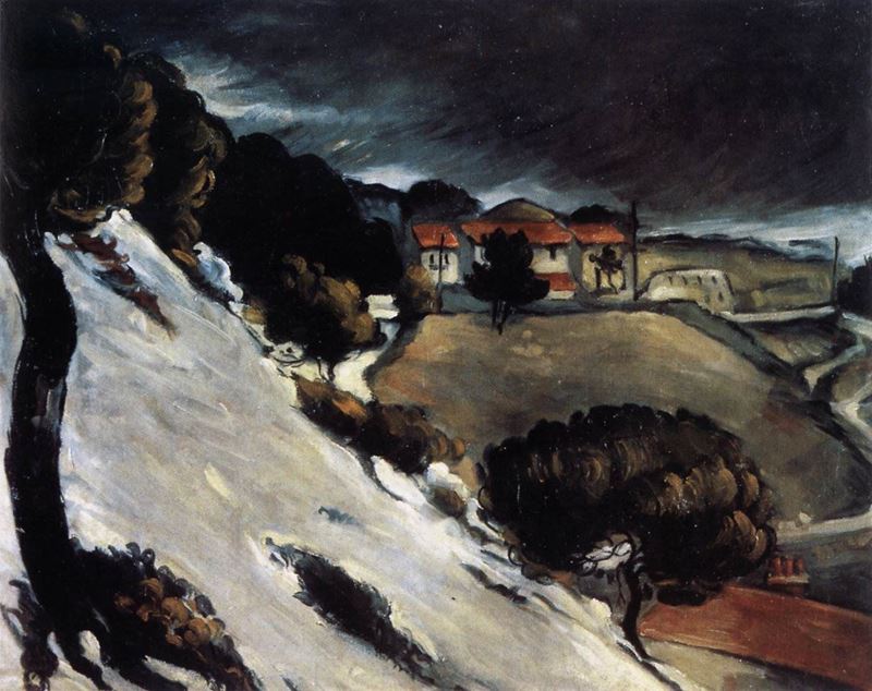 Picture for Snow Thaw in L'Estaque, c. 1879