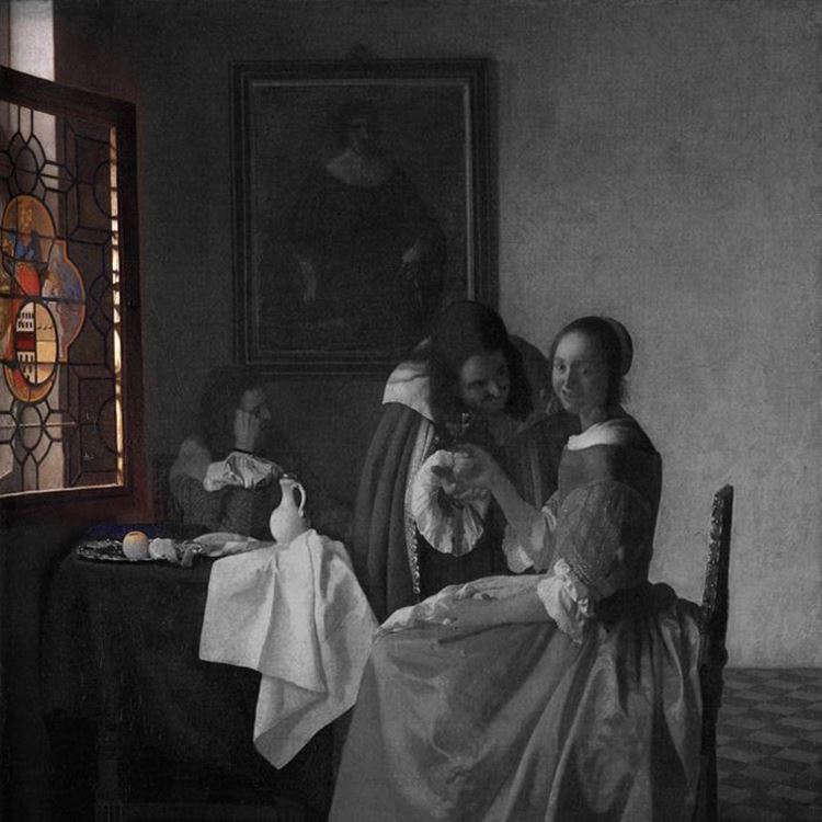 Şarap Bardaklı Kız, 1659-1660 picture