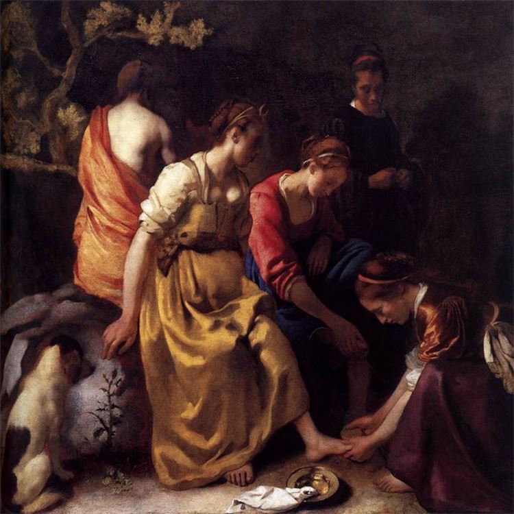 Johannes Vermeer - İlk Eseri, 1653 - 1654 dolayları picture