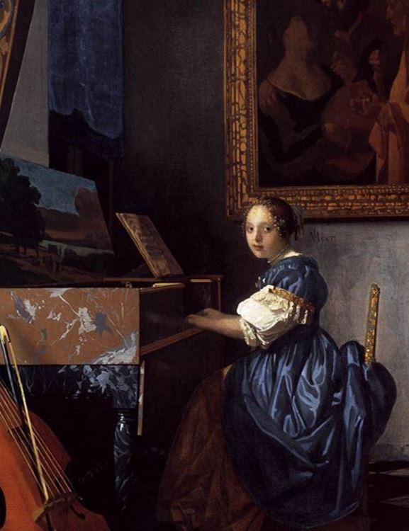 Johannes Vermeer - Son Eseri, 1670 –1672 dolayları picture