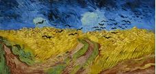 Show Wheatfield with Crows, 1890 details