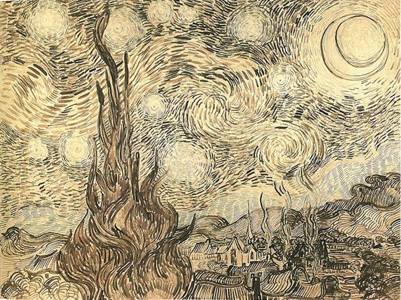 Picture for The Starry Night, 1889 