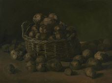 Show Basket of Potatoes, 1885 details
