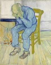 Üzgün Yaşlı Adam, 1890
