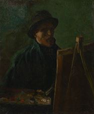 Show Self-Portrait as a Painter, 1886 details