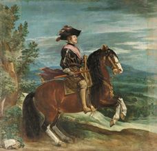 Show Felipe IV on Horseback, c.1635 details