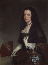 Yelpazeli Kadın, 1640 dolayları