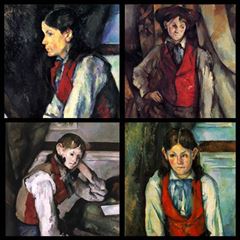 The Boy in the Red Vest - Paul Cézanne picture