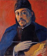 Show Self-Portrait with Palette, c. 1894 details