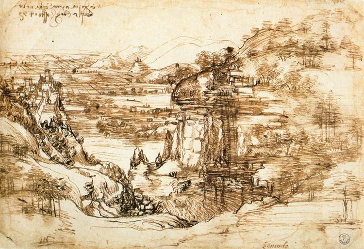 Leonardo da Vinci – ilk Eseri, 1473 picture