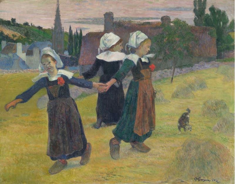 Picture for Breton Girls Dancing, 1888