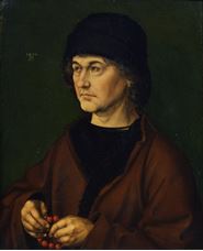 Show Portrait of the Artist's Father, 1490 details