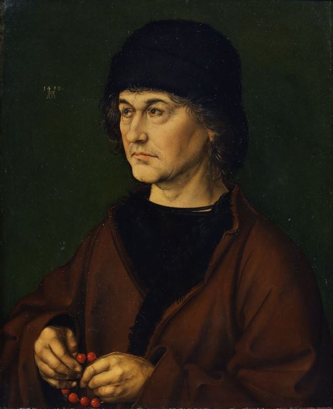 Sanatçının Babasının Portresi, 1490 resmi
