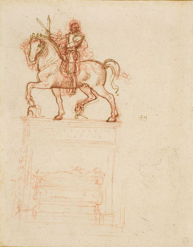 Picture for Study for the Trivulzio Monument, c. 1508-1510