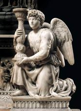 Show Angel with Candlestick, 1494-1495 details