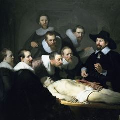 Picture for Dr. Nicolaes Tulp's Anatomy Lesson - Rembrandt van Rijn