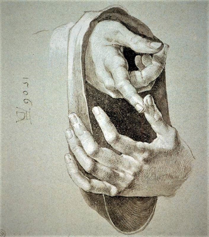 Picture for Study of Hands, 1506