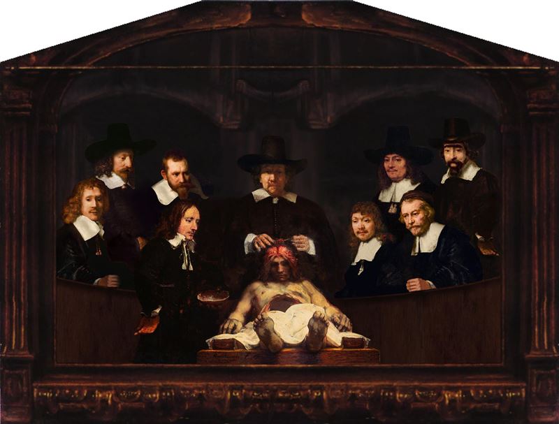Picture for The Anatomy Lesson of Dr. Deyman, 1656