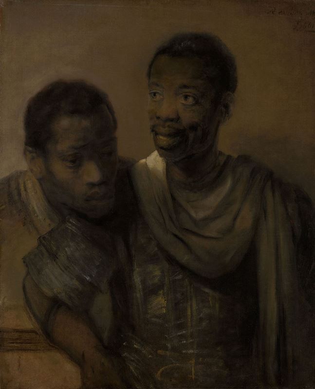 İki Afrikalı, 1661 resmi