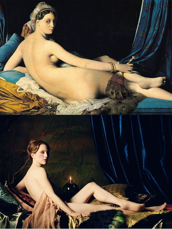 Büyük Odalık, 1814 / Jean Auguste Dominique Ingres picture