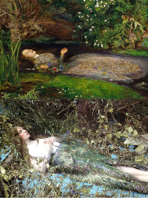 Ofelya/ Ophelia, 1829-1896 / John Everett Millais picture