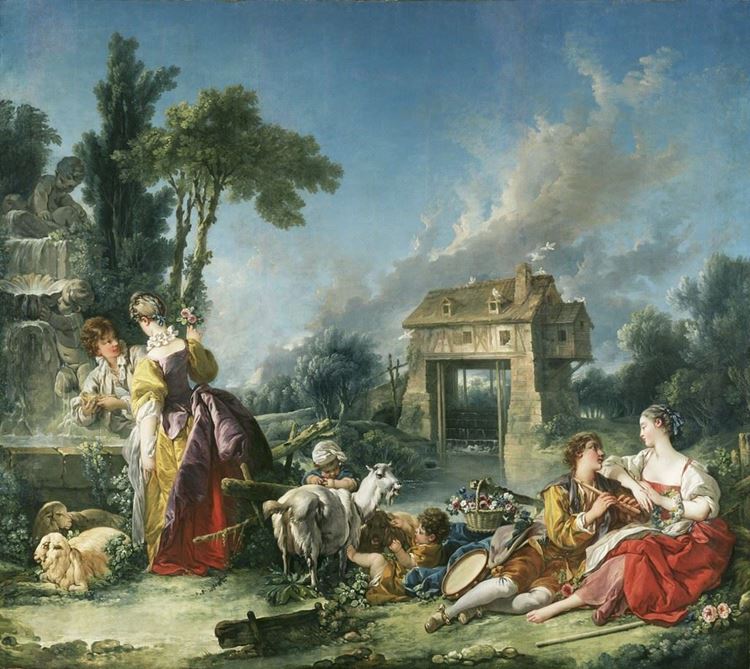 Francois Boucher, Aşk Çeşmesi, 1748 picture