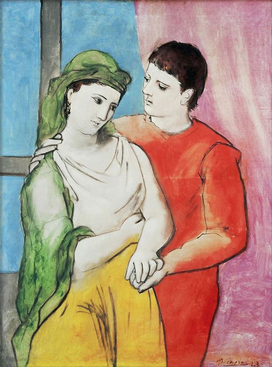 Pablo Picasso, Aşıklar, 1923 picture