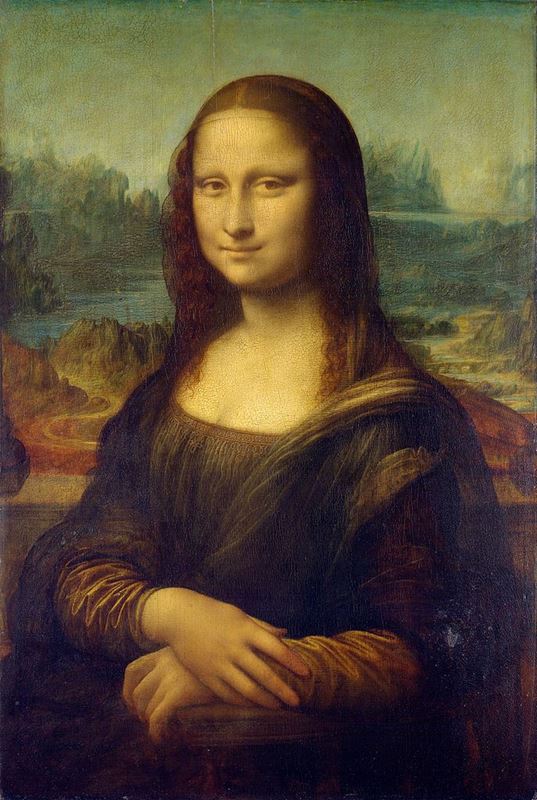 Mona Lisa, 1503-1506 dolayları resmi