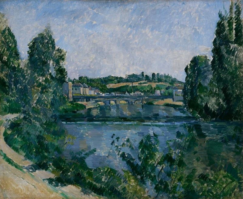 Picture for The Bridge and Dam at Pontoise, 1881