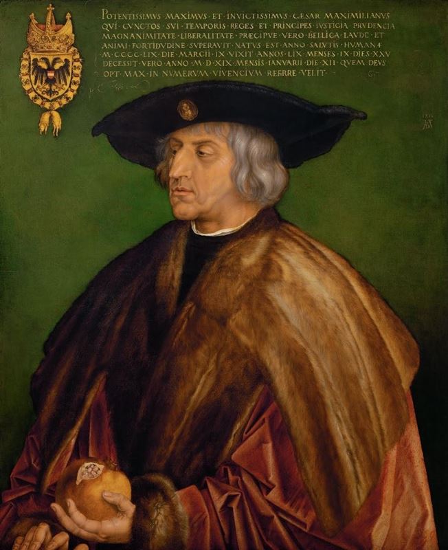 Picture for Portrait of Maximilian I, 1519