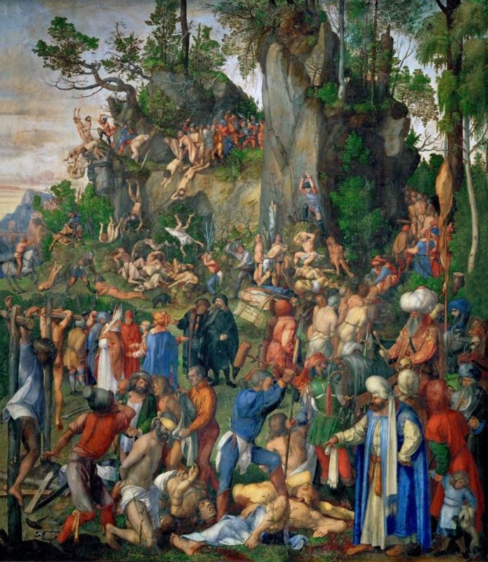 Picture for The Martyrdom of the Ten Thousand, 1508