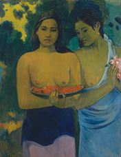 Tahitili İki Kadın, 1899