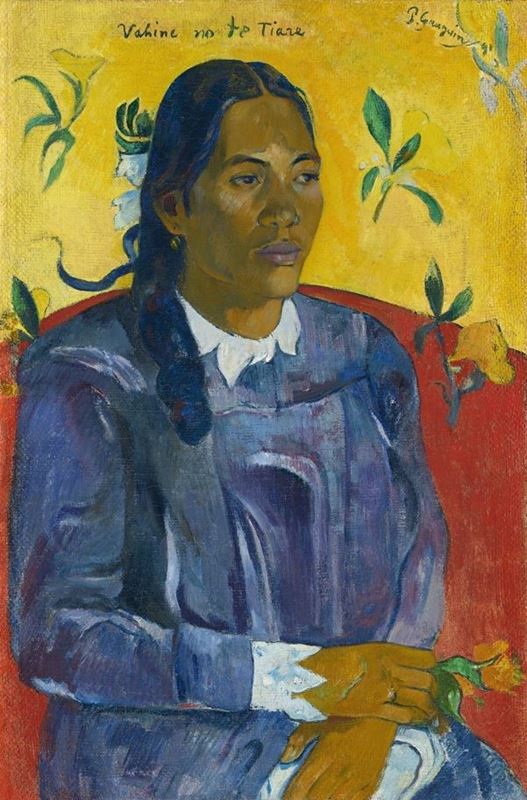 Picture for Woman with Flower, 1891